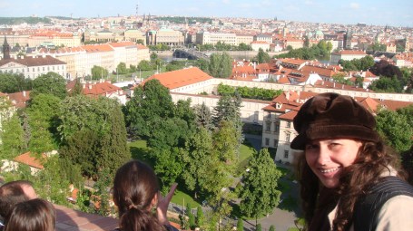 Vista de Praga a partir do castelo